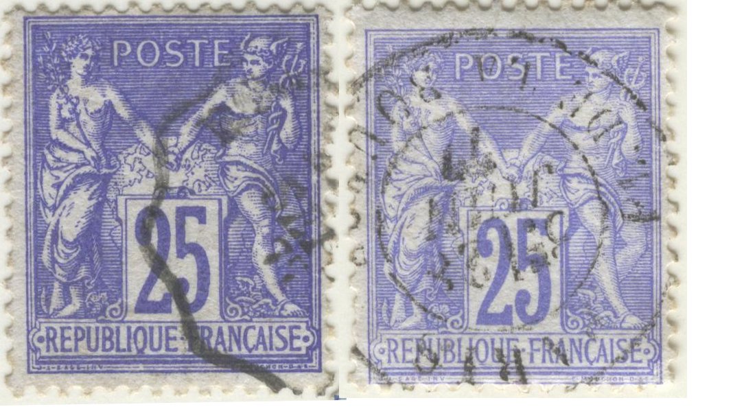 Teintes du Type IIA