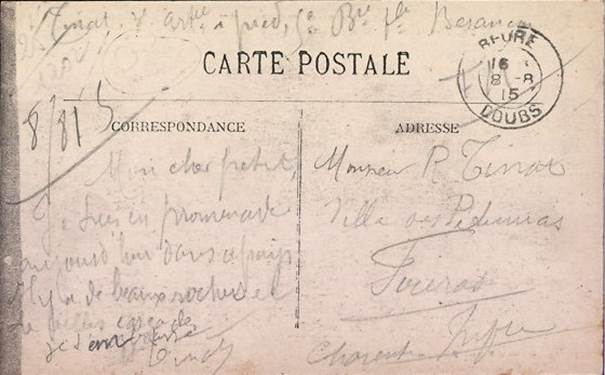 Carte postale de Beure