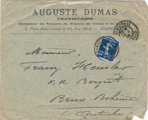 Lettre de Marseille